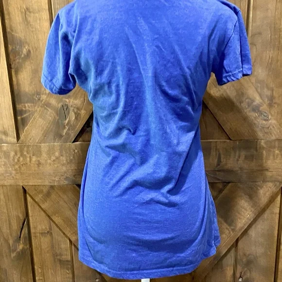 Blue Highland Heifer Short Sleeve Tee Sz M - Picture 12 of 14
